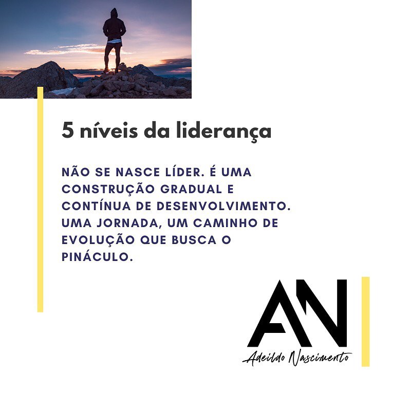 5 níveis da liderança