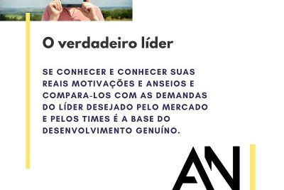 O verdadeiro líder